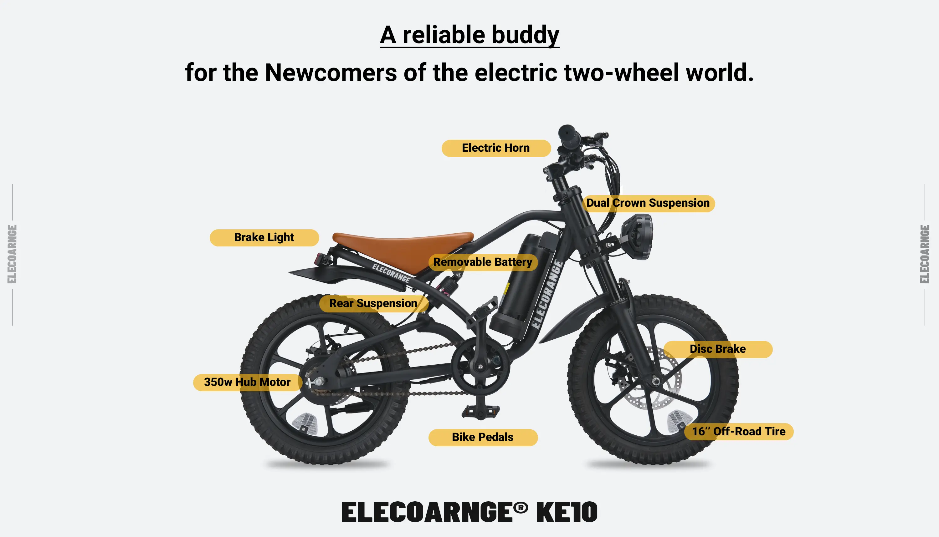 elecorange-ke10-kid-electric-bike-features