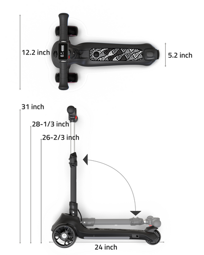 Electric T500 3 Wheel Electric Scooter for Kids